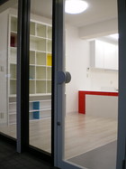entrance...